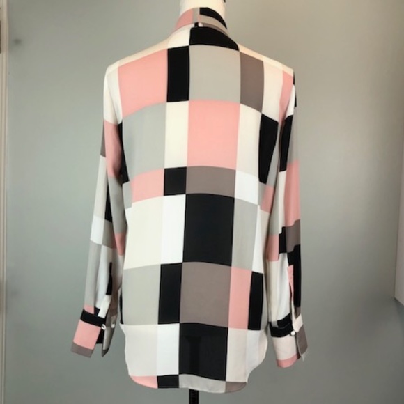 Ann Taylor Button Down Blouse Sz S - Picture 3 of 12